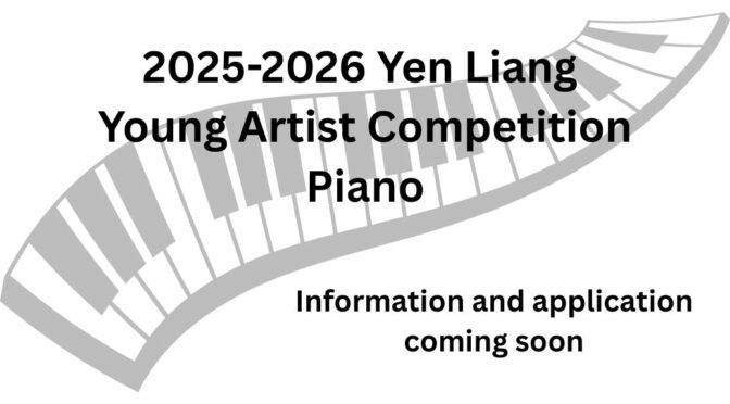 2025-2026 Yen Liang Young Artist Competition