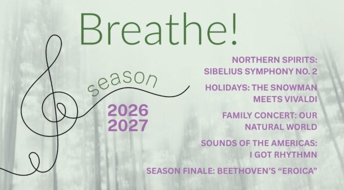 BREATHE—2026–2027: a season of peace and reflection